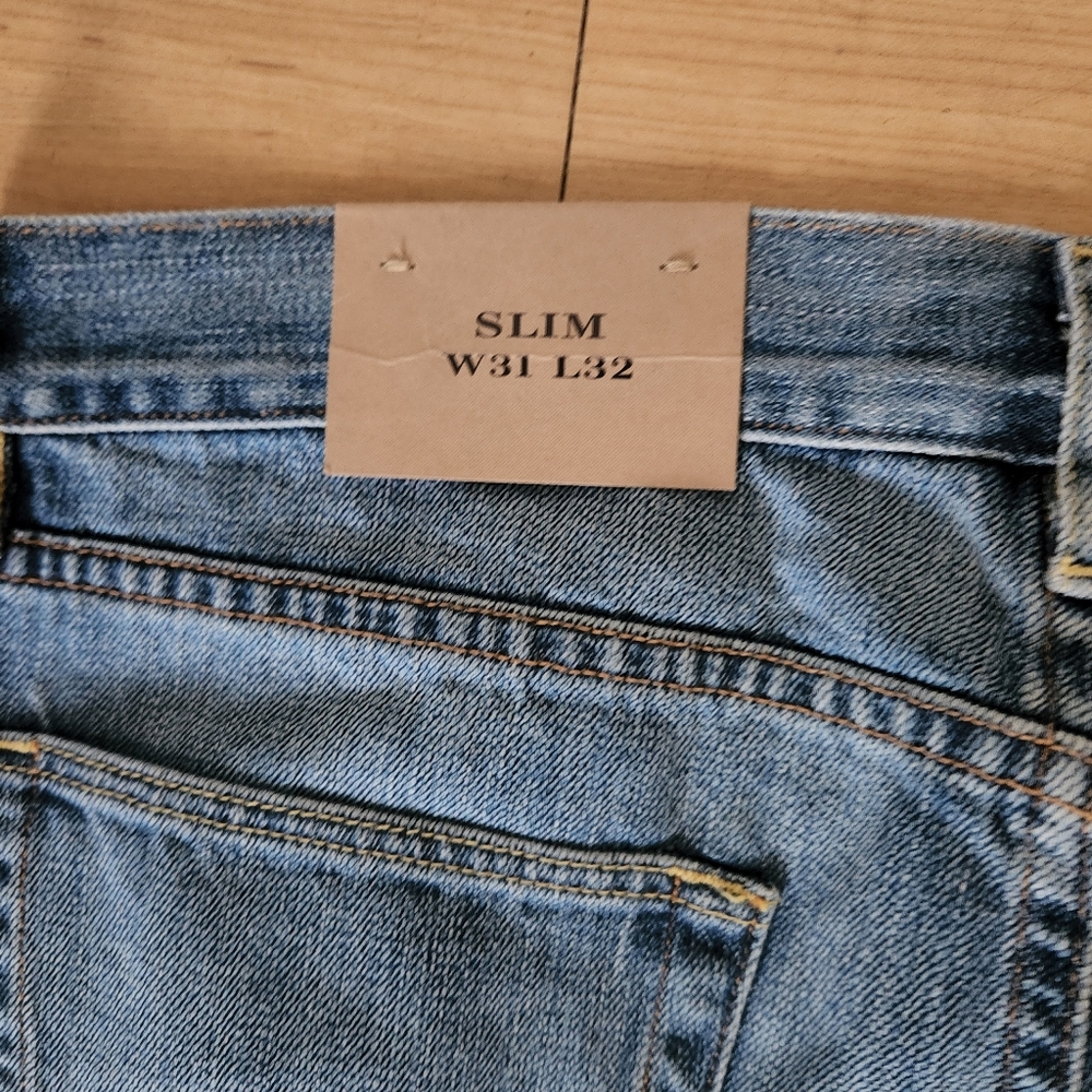Burberry Men's Slim Fit Washed Jeans 31x32 - Picture 11 of 15